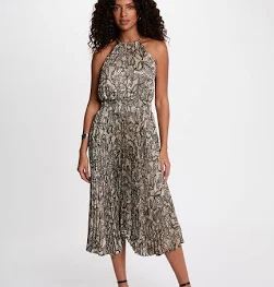 Morgan Robe sans manches plissée Femme Taille
