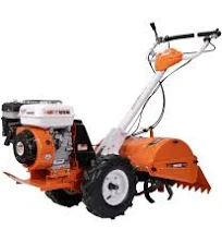 Motoculteur Thermique Fraise Arrière 7 Cv Vitesse Transmission Fonte 1av 1ar Ruris 5800fr