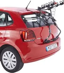 MOTTEZ Porte-vélos 3 vélos sur hayon barres de toit ou railing avec antivol SHIVA