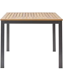 Naterial Table à manger de jardin en eucalyptus Oris