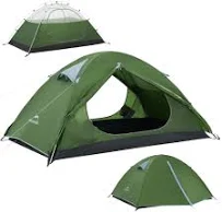 Naturehike Bleik Tente de camping légère imperméable double couche pour randonnée et trekking