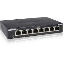 NETGEAR (GS308) Switch Ethernet 8 Ports RJ45 Métal Gigabit(10/100/1000),switch RJ45, Plug-and-Play
