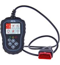 Outil de diagnostic AEG OBD2 Evol 2 Test démarrage