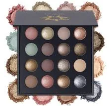 Palette de maquillage cuite richement pigmentée UCANBE avec 16 nuances nude