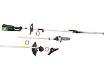 Parkside Outil de jardin multifonction sans fil AKG 40-Li A1