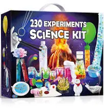 PATIFEED 230 kits expérimentation scientifique, boîte cadeau laboratoire, projet créatif chimique