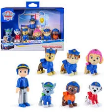 Paw Patrol Action Figure Playset - Multicolor Plastic | Small Size | Ages 3+
