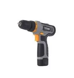 Perceuse visseuse sans fil 12 V + 1 Batterie 1.5 Ah Lithium-ion Titan