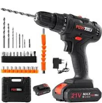 Perceuse Visseuse Sans Fil 21V 1 Batterie Lithium 28 Acc Chargeur