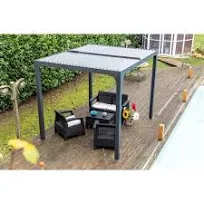 Pergola bioclimatique Autoportée Aluminium