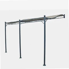 Pergola Murale en acier époxy 3 X 4 M