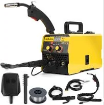 Poste à Souder 3 en 1 MIG 250A 220V Inverter, Machine de Soudage Portable MIG ARC TIG à Fil Fourré, Écran Digital LED, Poste à Souder Multi Procédé