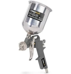 Powerplus Pistolet de pulverisation godet haut 400cc