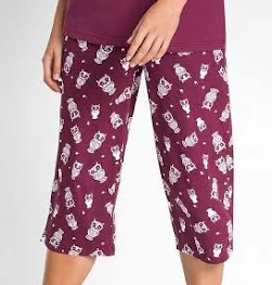 Pyjama corsaire à manches courtes - bleu - taille 38/40 - 100% coton - bonprix