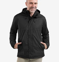 Quechua Veste imperméable de randonnée nh500 imper homme