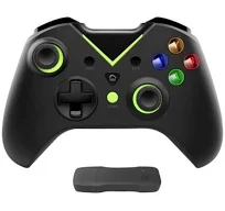 Qumox Manette de jeux Game contrôleur Joystick pour Xbox One X - Series X Manette