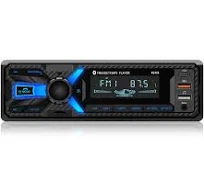 RDS Autoradio Bluetooth avec Port de Charge Type C Wistrue FM/AM Autoradio