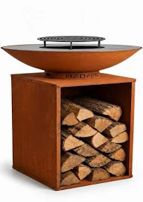 Redfire Braséro Onyx 60 Rusty + Housse + Grille