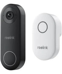 Reolink Sonnette vidéo WiFi Noir