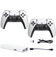 retrozone Console Retro RGD10 Pro Jeu de Combat pour Deux Joueurs en Haute définition 4K, Console de Jeu Arcade rétro sans Fil M15 2,4G avec mémoire
