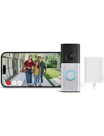 Ring sonnette vidéo Plus filaire (Wired Video Doorbell Plus, nouvelle génération), Adaptateur secteur