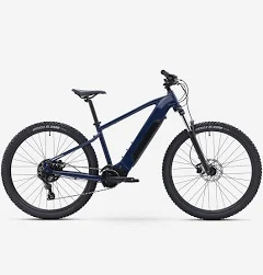 ROCKRIDER Vélo vtt électrique randonnée semi-rigide 29" cadre aluminium e-expl 140 bleu