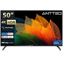 S50 Smart TV 50 Pouces127cm, Andriod TV 4K UHD, HDR10, Dolby Audio, Google As... Autres. 6940017319105.