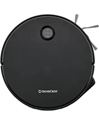 Silvercrest Aspirateur robot 2 en 1 avec station de vidage