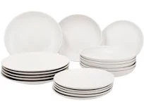 Silvercrest Service de vaisselle en porcelaine