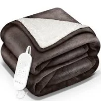 sinnlein Couverture chauffante avec arrêt automatique 160 x 120 cm