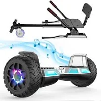 SISIGAD Hoverboard tout-terrain 8,5" hoverboards avec gokart