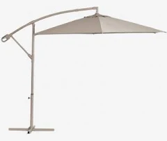 SKLUM Parasol 295 cm En Tissu Et Acier Salina