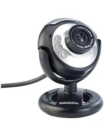 Somikon Webcam USB HD SXGA à 6 LED