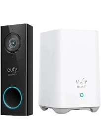 eufy Sonnette vidéo S220 sans Fil (avec Batterie) HD 2K - Sans frais