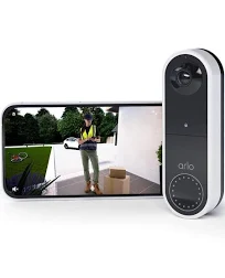 Sonnette Vidéo sans fil Arlo Blanc