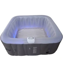 Spa gonflable places carré Sunspa Bandeau LED inclus