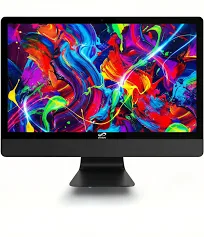 STGsivir Ordinateur Tout en Un, Écran 24" FHD, Core i7, 16G RAM, 512G SSD | PC Tout en un, WiFi, BT 5.0, Webcam, Win11 Pro, Noir, All in One PC for
