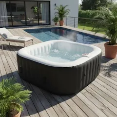 Sunspa Sun Spa gonflable carré 6 personnes