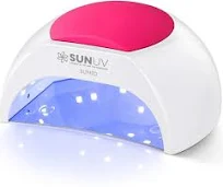 SUNUV Lampe à LED UV Sèche Ongles 48W Portable Séchoir à Ongles Professionnel Automatique avec 33 LED Lumières