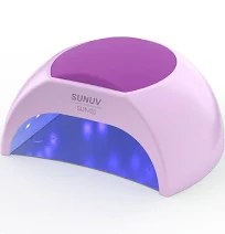 SUNUV Lampe LED Ongle,UV LED Lampe Vernis Semi Permanent Base Amovible Séchage Rapide