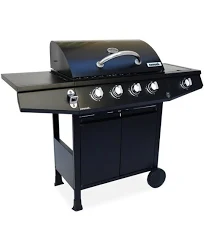 Sweeek Barbecue gaz Treville Barbecue 4 brûleurs + 1 feu latéral