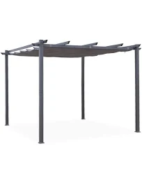 Sweeek Pergola aluminium Isla 3x3m Toile