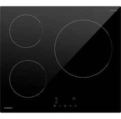 Table de cuisson induction Oceanic 3 foyers L60 x P52 cm Oceati3z7b