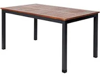 Table de jardin en aluminium Valencia