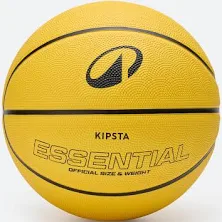 Tarmak Ballon de basket r100 de taille 5 jaune jusqu'à 10 ans pour débuter