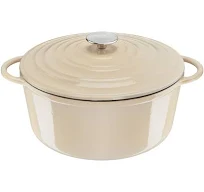 Cocotte TEFAL Fonte LOV faitout 29cm beige
