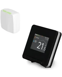Therma Home Thermador Thermostat Connecté Noir Radio