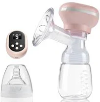 Tire-lait électrique portable Silicone sans BPA avec 3 modes et 9 niveaux