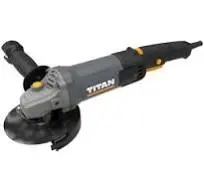Titan Meuleuse d’angle Filaire 1200 W Diamètre 125 mm Vitesse Variable