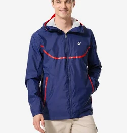 Tribord Veste de voile imperméable homme 100 bleu marine Blanc ffv